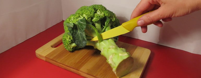 Brokkoli einfrieren Blaetter abloesen