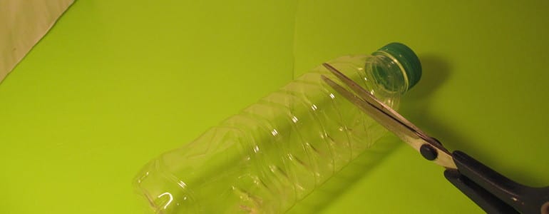 Fliegenfalle mit Flasche selbst bauen