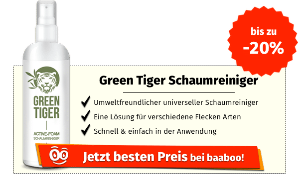 Green Tiger Schaumreiniger - Banner (HW)
